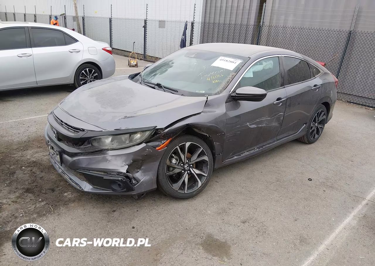 2021 Honda Civic Sport VIN:2HGFC2F81MH538445 - 2
