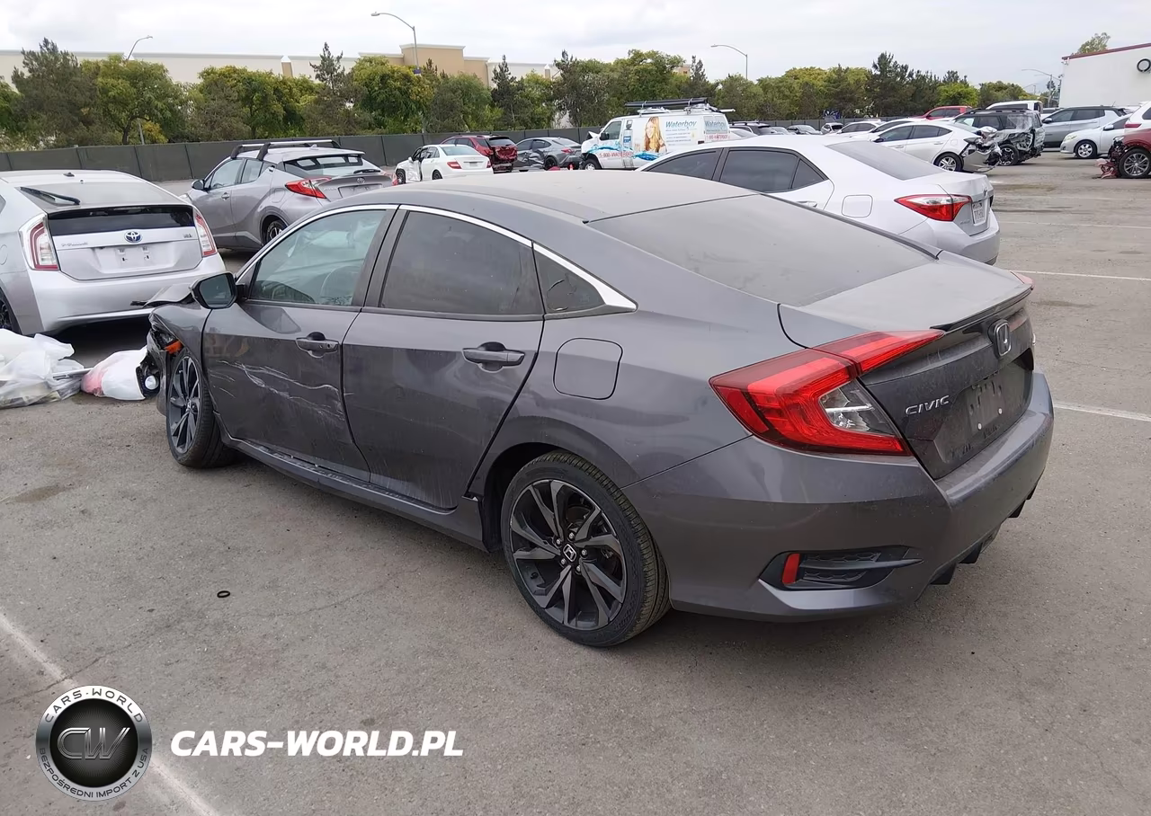 2021 Honda Civic Sport VIN:2HGFC2F81MH538445 - 3