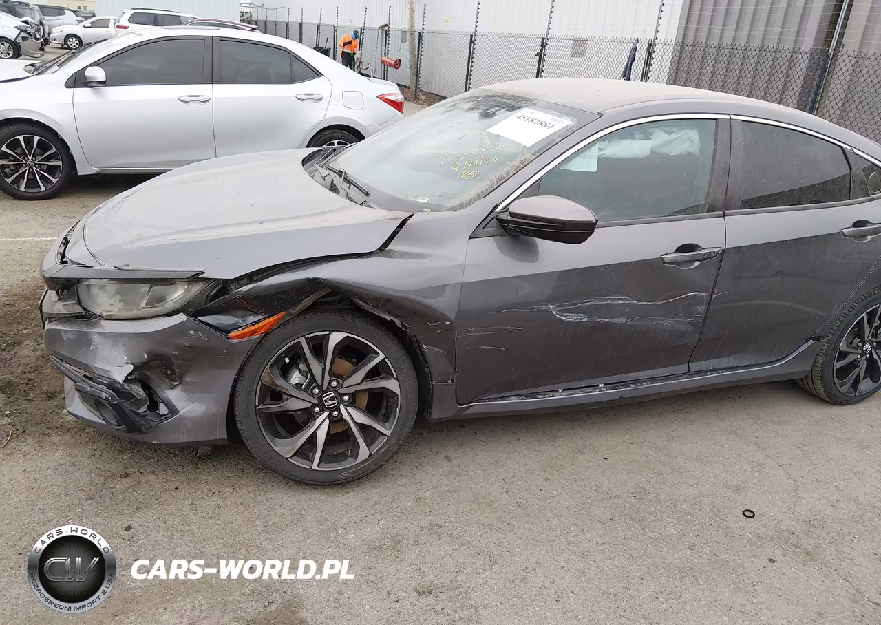 2021 Honda Civic Sport VIN:2HGFC2F81MH538445 - 6