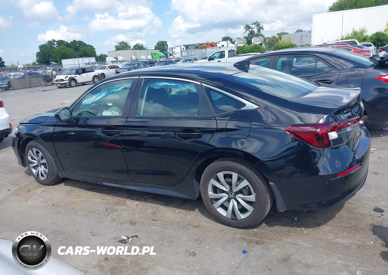2025 Honda Civic Lx VIN:2HGFE2F26SH596814 - 14