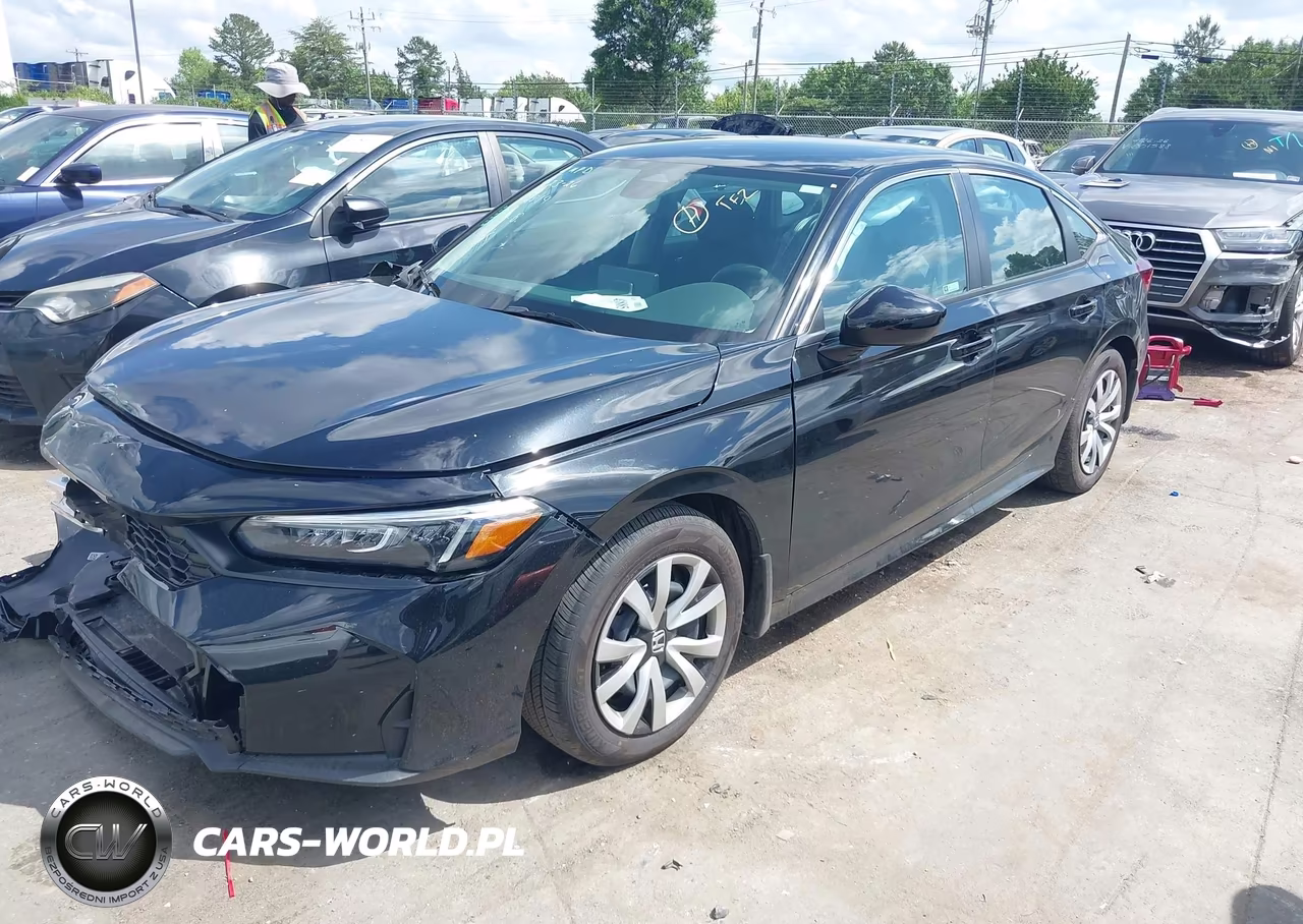 2025 Honda Civic Lx VIN:2HGFE2F26SH596814 - 2