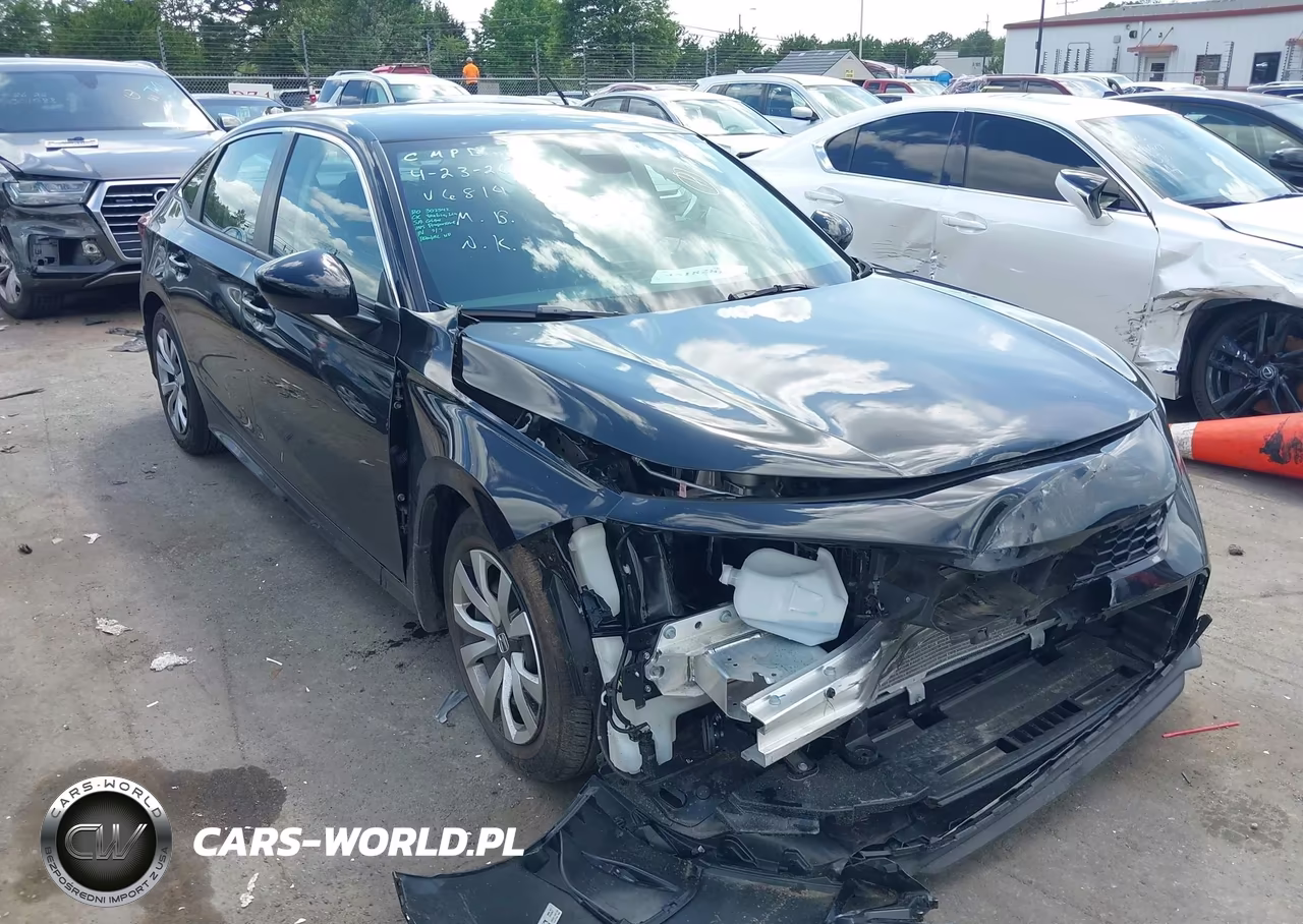 2025 Honda Civic Lx VIN:2HGFE2F26SH596814 - 6
