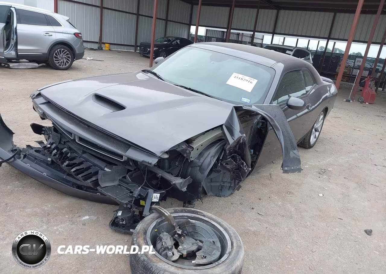 2022 Dodge Challenger Gt VIN:2C3CDZJG6NH230019 - 2