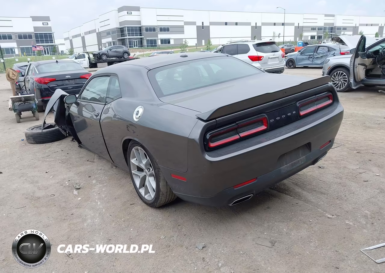 2022 Dodge Challenger Gt VIN:2C3CDZJG6NH230019 - 3