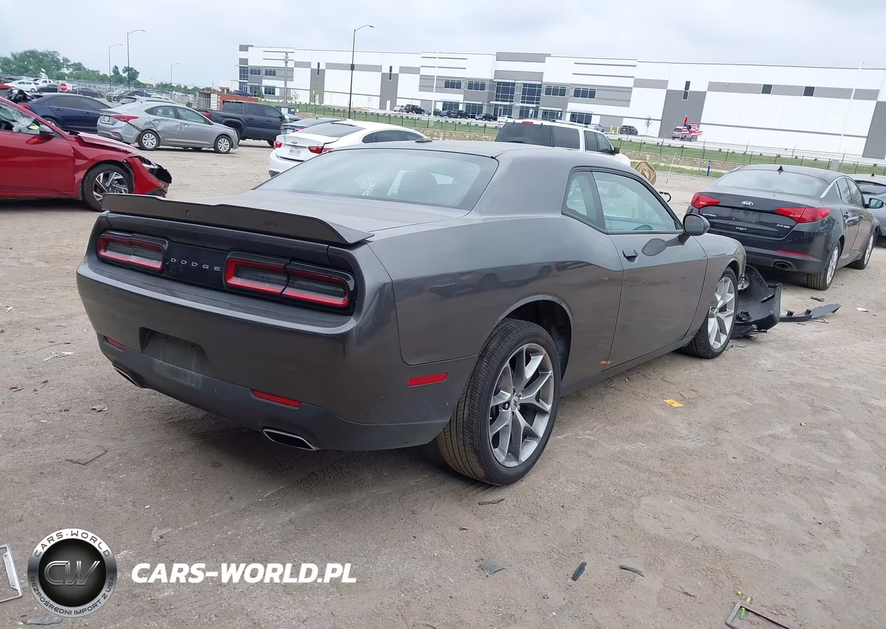 2022 Dodge Challenger Gt VIN:2C3CDZJG6NH230019 - 4
