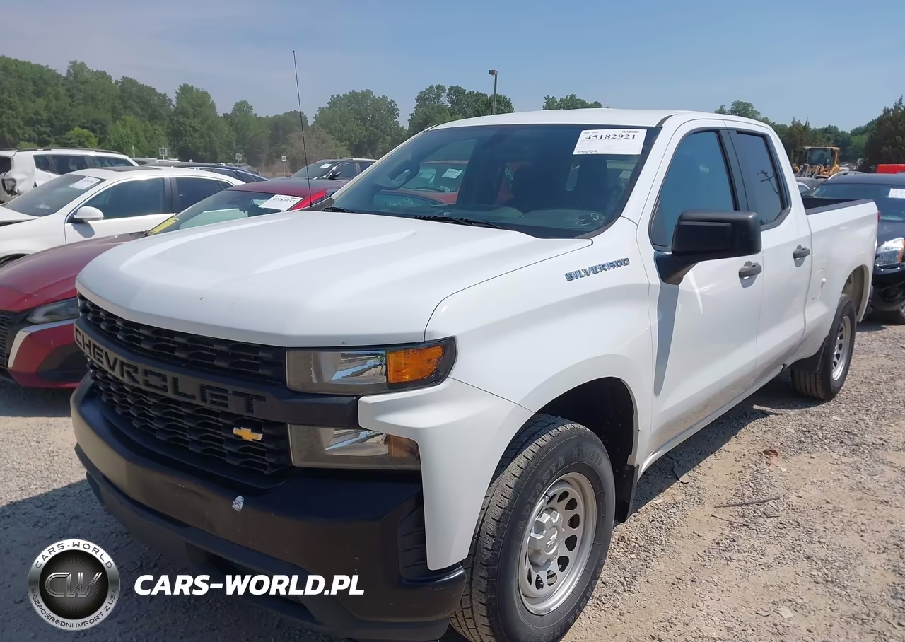 2019 Chevrolet Silverado 1500 Work Truck VIN:1GCRWAEH1KZ392558 - 2