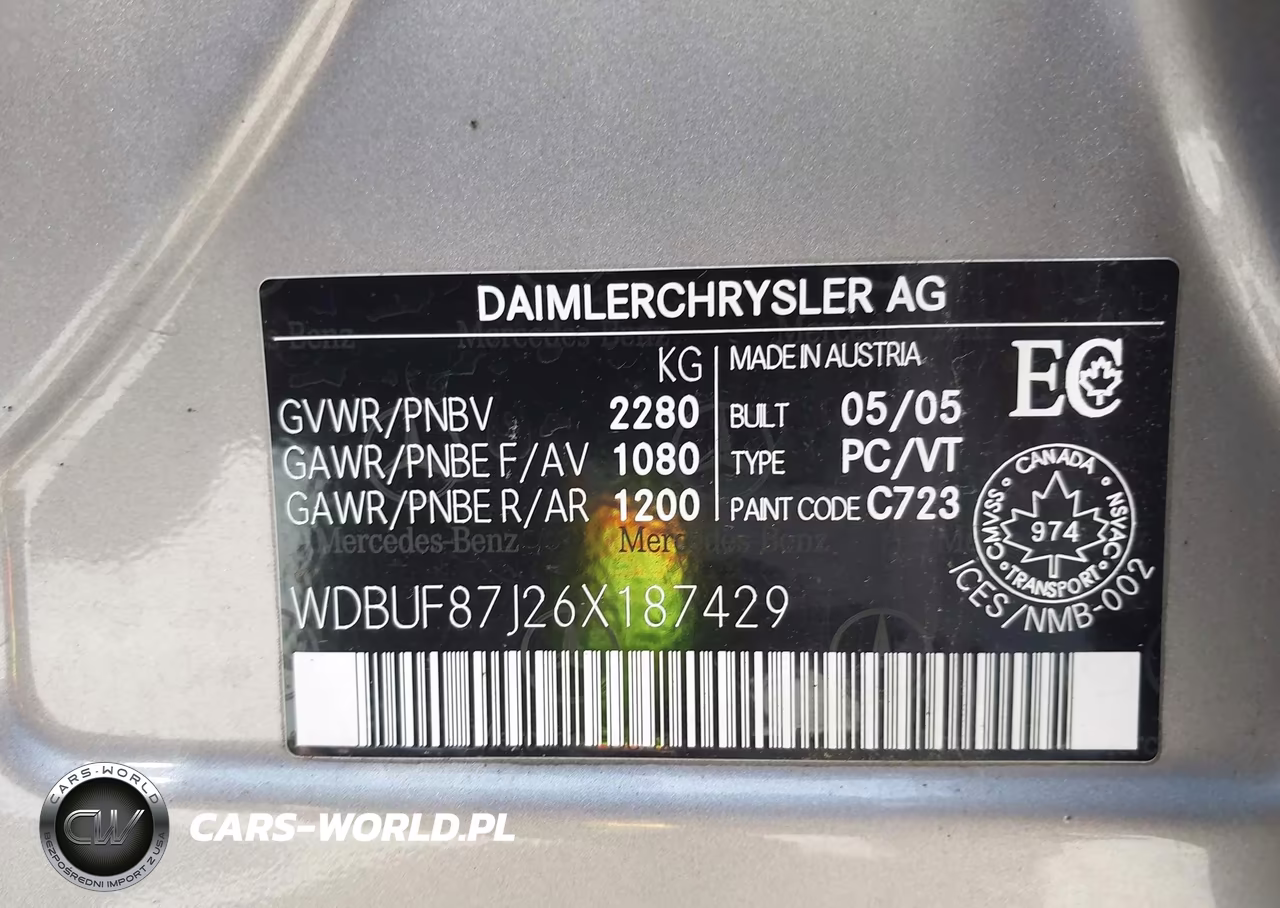 2006 Mercedes-Benz E 350 4Matic VIN:WDBUF87J26X187429 - 9