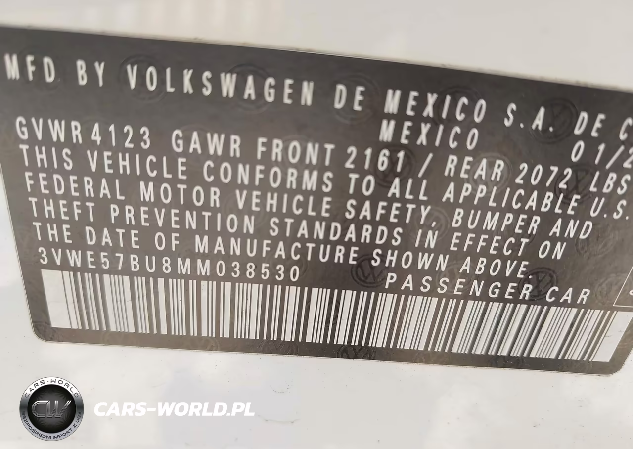 2021 Volkswagen Jetta 1.4T Sel VIN:3VWE57BU8MM038530 - 9