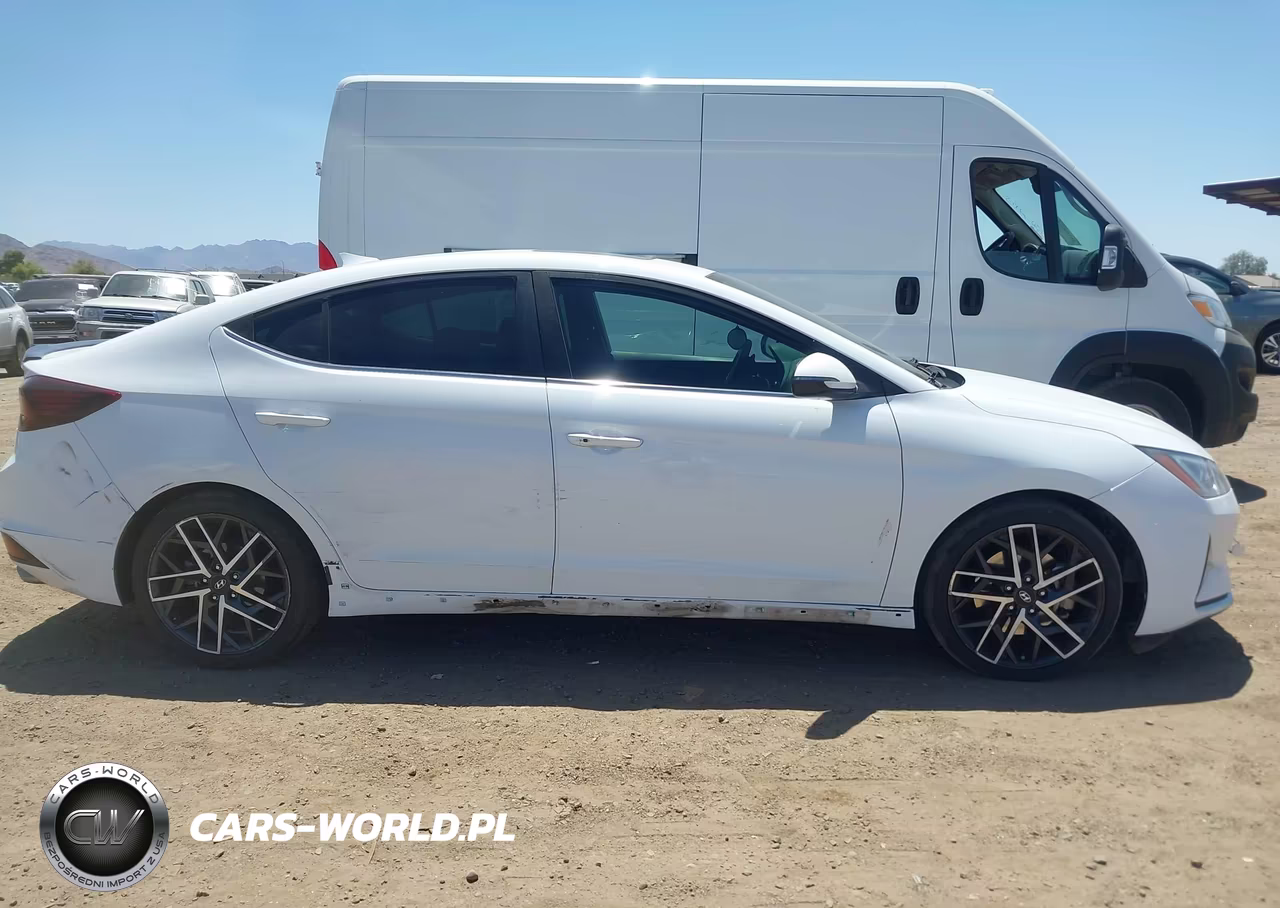2019 Hyundai Elantra Sport VIN:KMHD04LB3KU860777 - 13