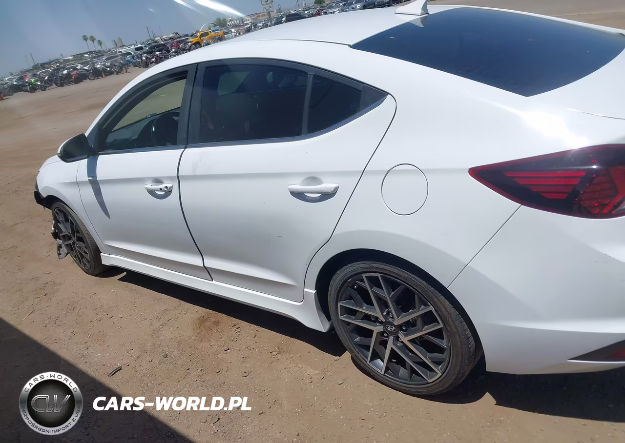 2019 Hyundai Elantra Sport VIN:KMHD04LB3KU860777 - 14