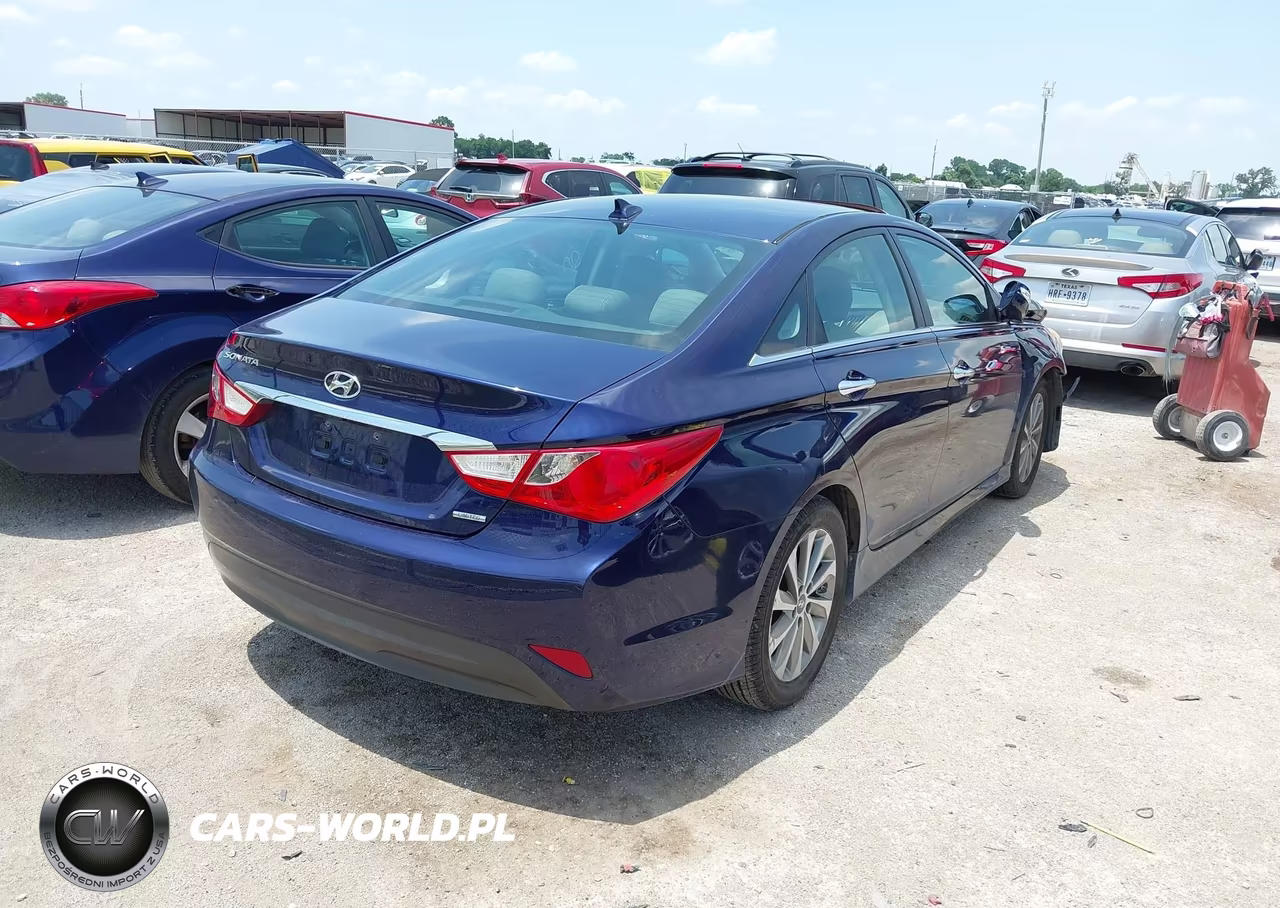 2014 Hyundai Sonata Limited VIN:5NPEC4AC6EH840243 - 4