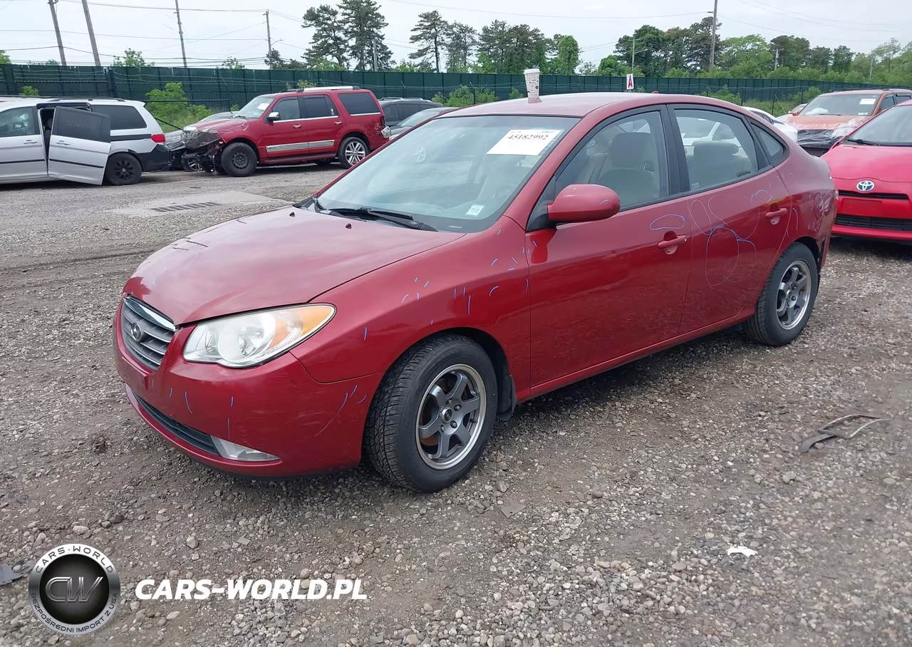 2009 Hyundai Elantra Gls VIN:KMHDU46D49U785261 - 2