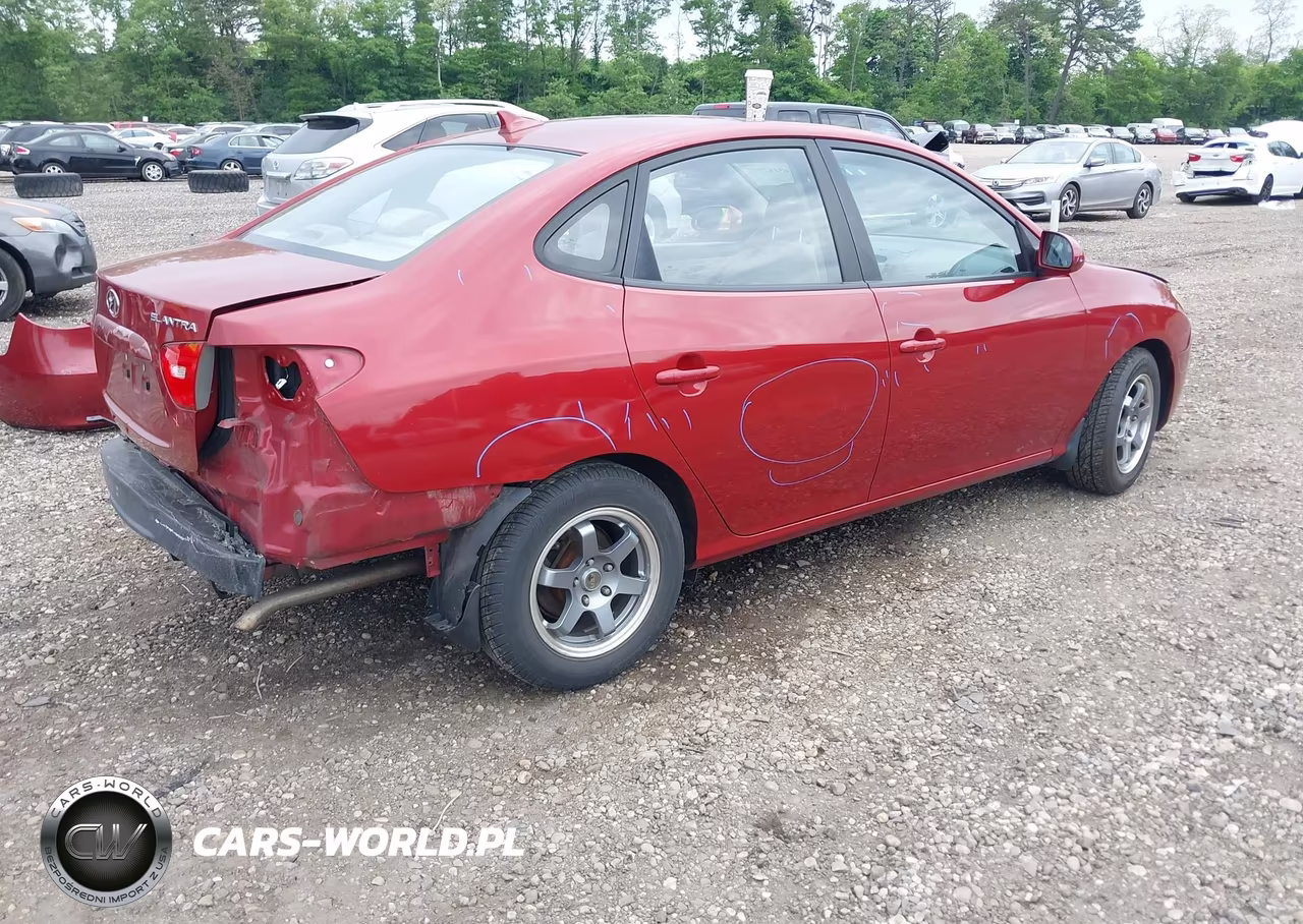 2009 Hyundai Elantra Gls VIN:KMHDU46D49U785261 - 4