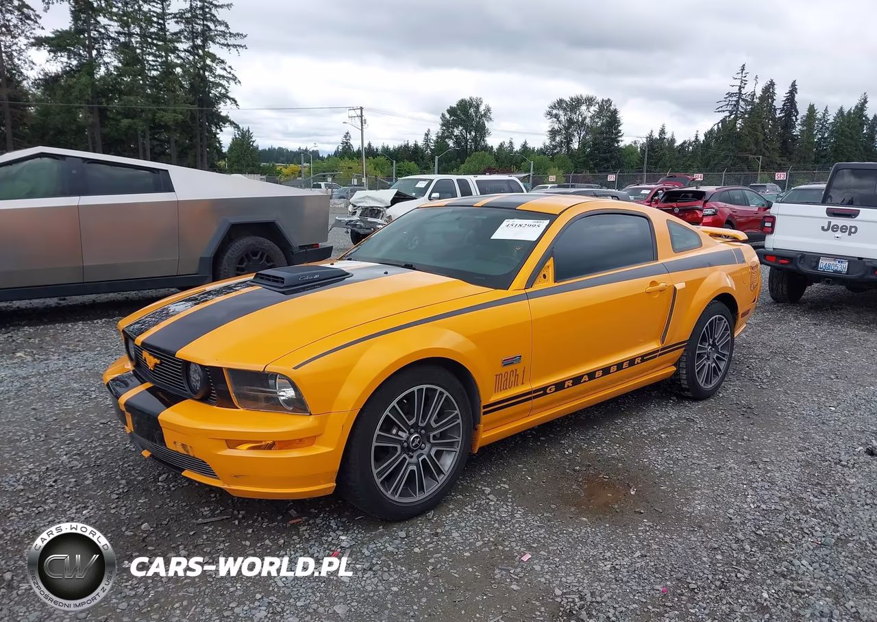 2007 Ford Mustang Gt Deluxe-Gt Premium VIN:1ZVHT82H575289267 - 2