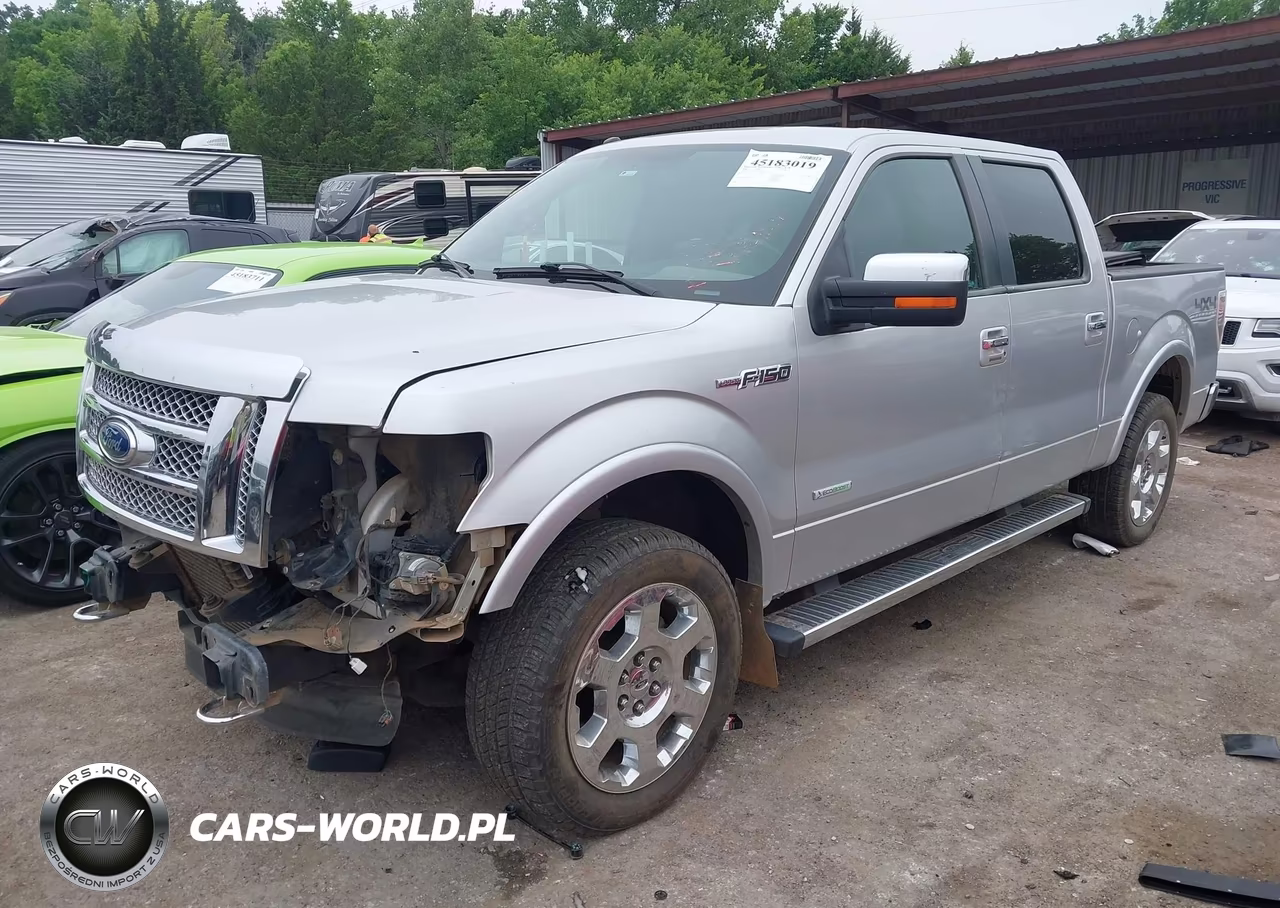 2012 Ford F-150 Lariat VIN:1FTFW1ETXCFA43263 - 2