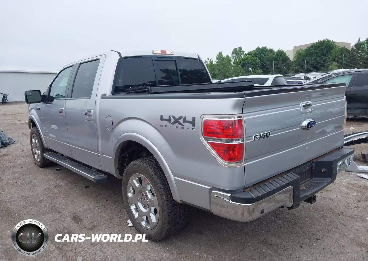 2012 Ford F-150 Lariat VIN:1FTFW1ETXCFA43263 - 3