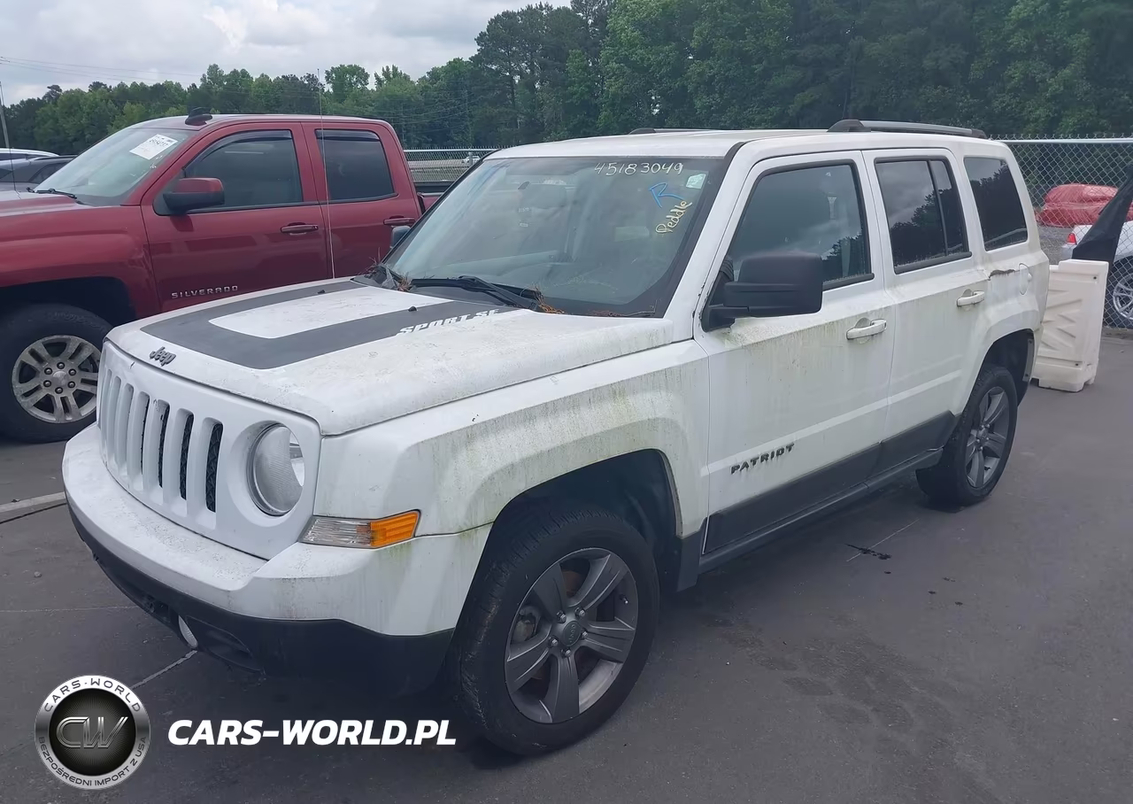 2017 Jeep Patriot Sport Se Fwd VIN:1C4NJPBA2HD186601 - 2