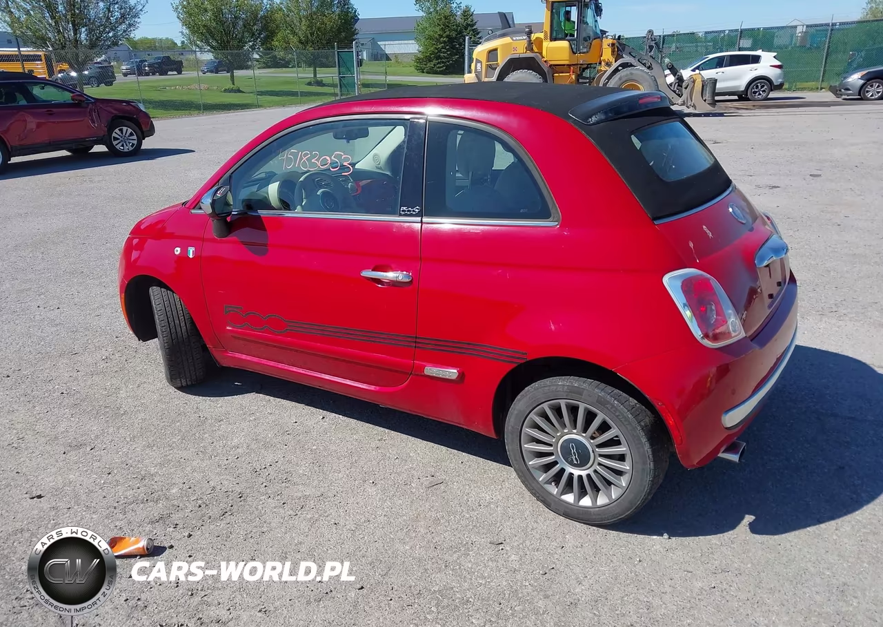2012 Fiat 500C Lounge VIN:3C3CFFER2CT229314 - 3