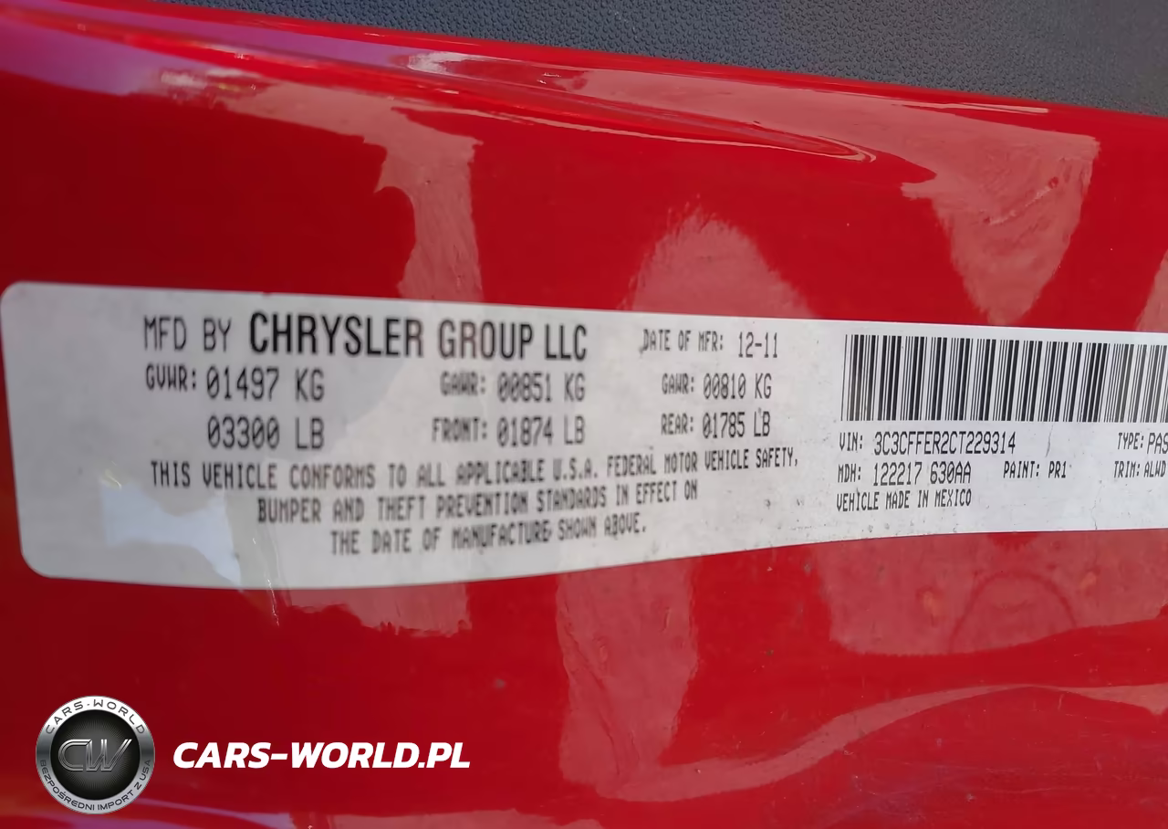 2012 Fiat 500C Lounge VIN:3C3CFFER2CT229314 - 9