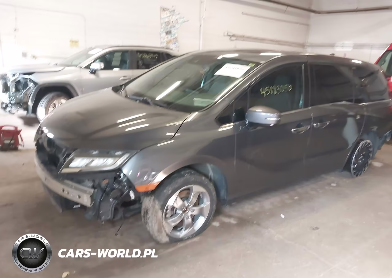 2018 Honda Odyssey Elite VIN:5FNRL6H90JB021924 - 2