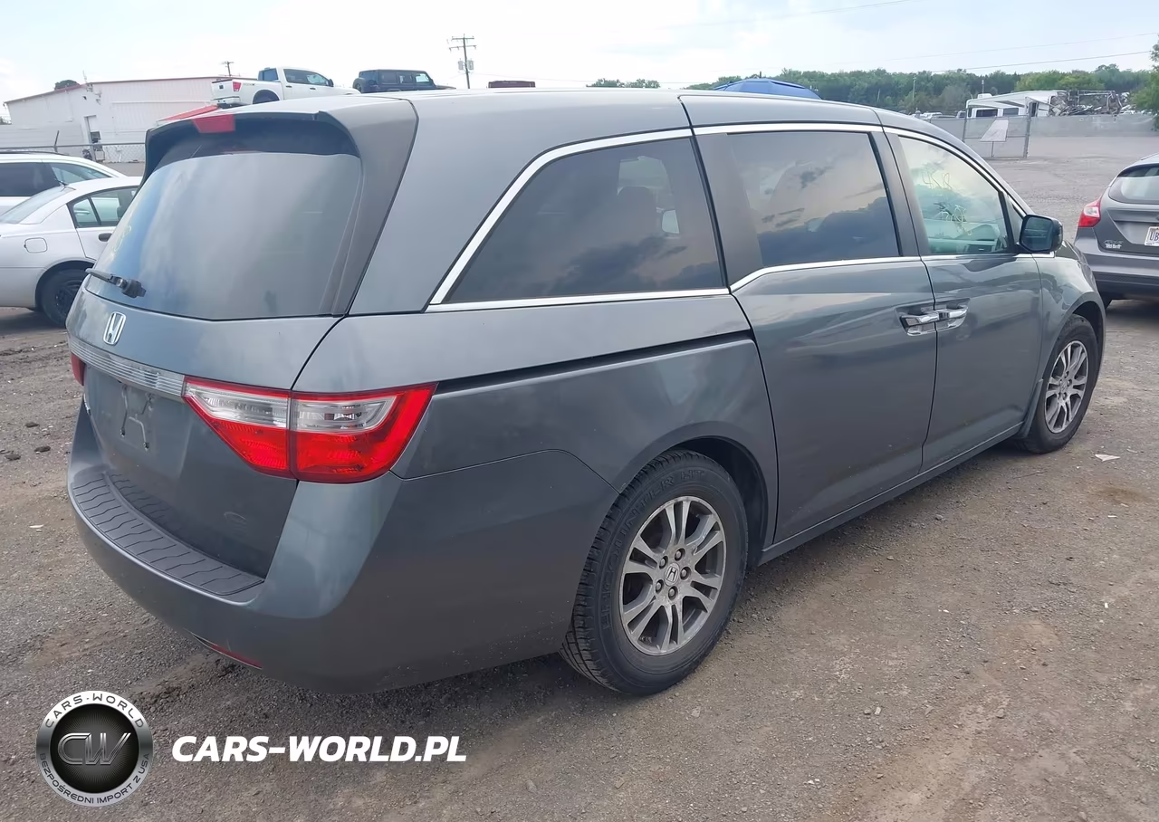 2012 Honda Odyssey Ex VIN:5FNRL5H48CB509830 - 4