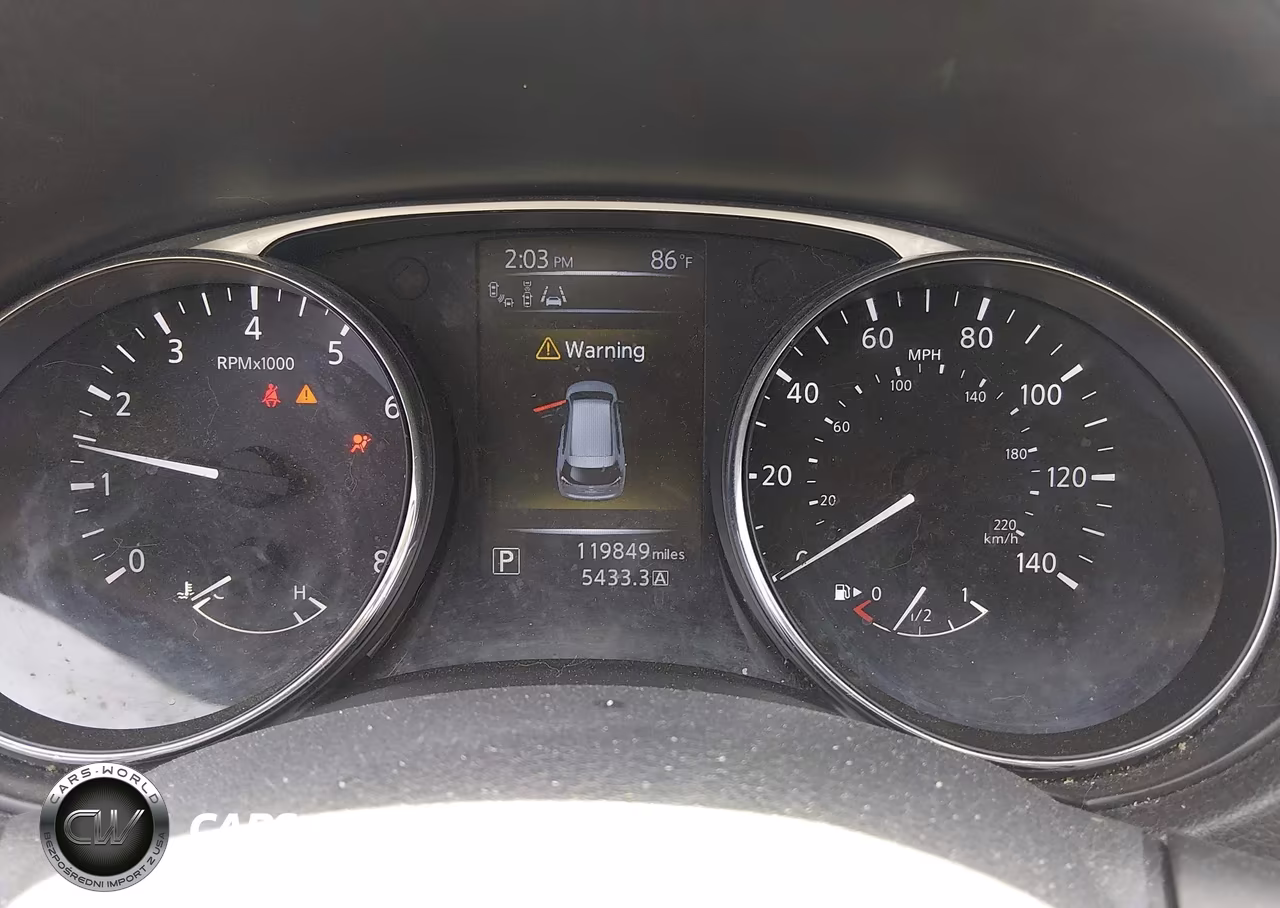 2015 Nissan Rogue Sl VIN:5N1AT2MV2FC830155 - 7