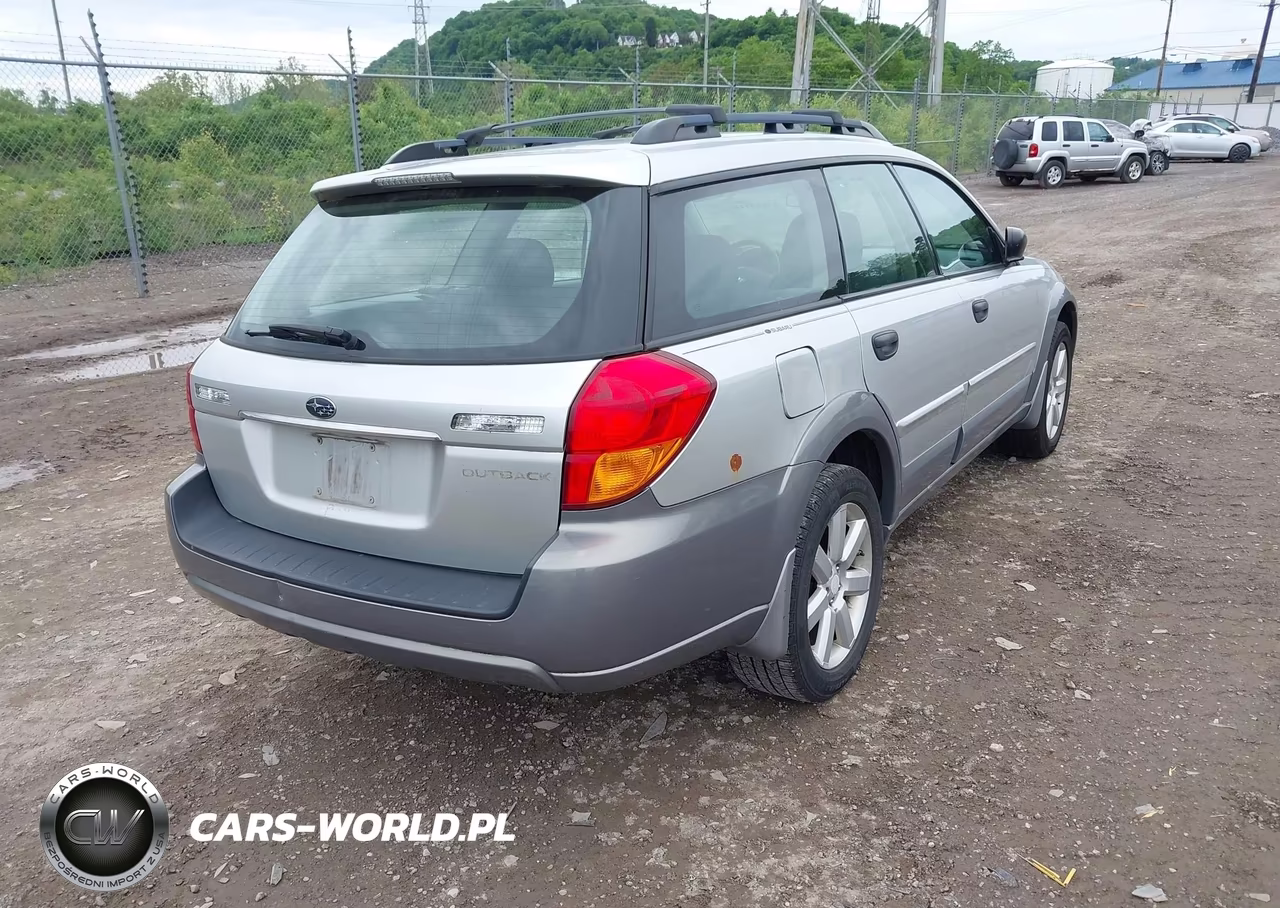 2007 Subaru Outback 2.5I VIN:4S4BP61C477334061 - 4