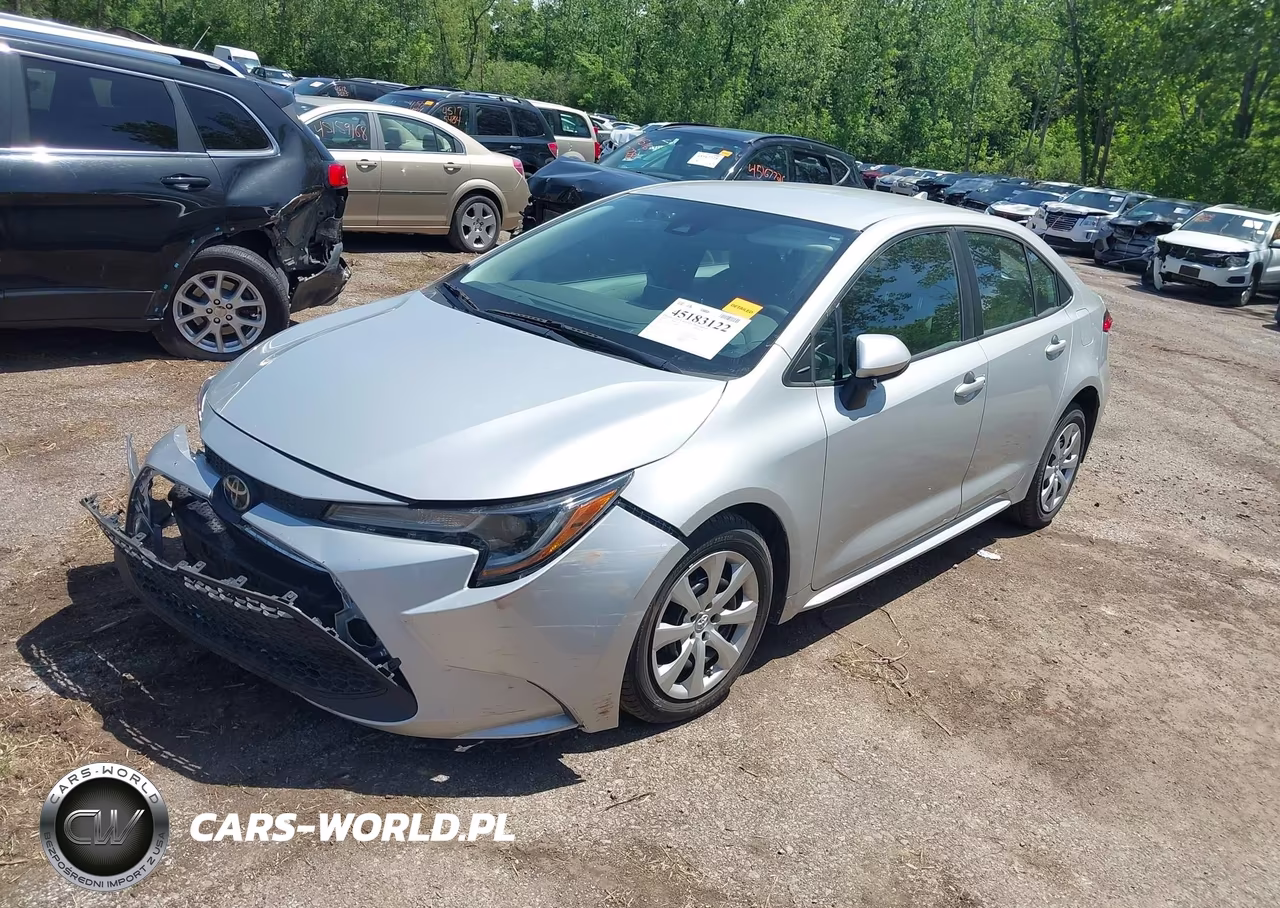 2020 Toyota Corolla Le VIN:5YFEPRAE2LP140061 - 2
