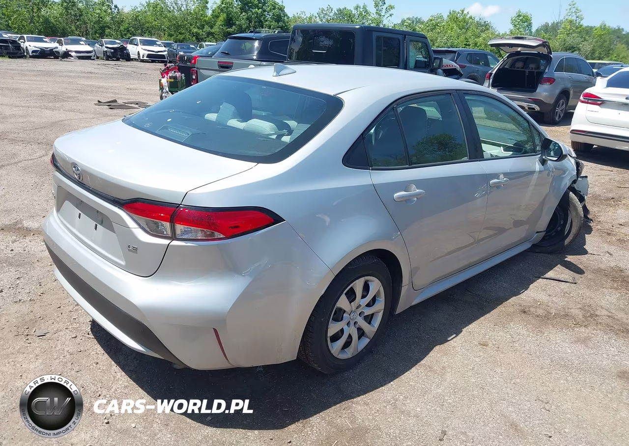 2020 Toyota Corolla Le VIN:5YFEPRAE2LP140061 - 4