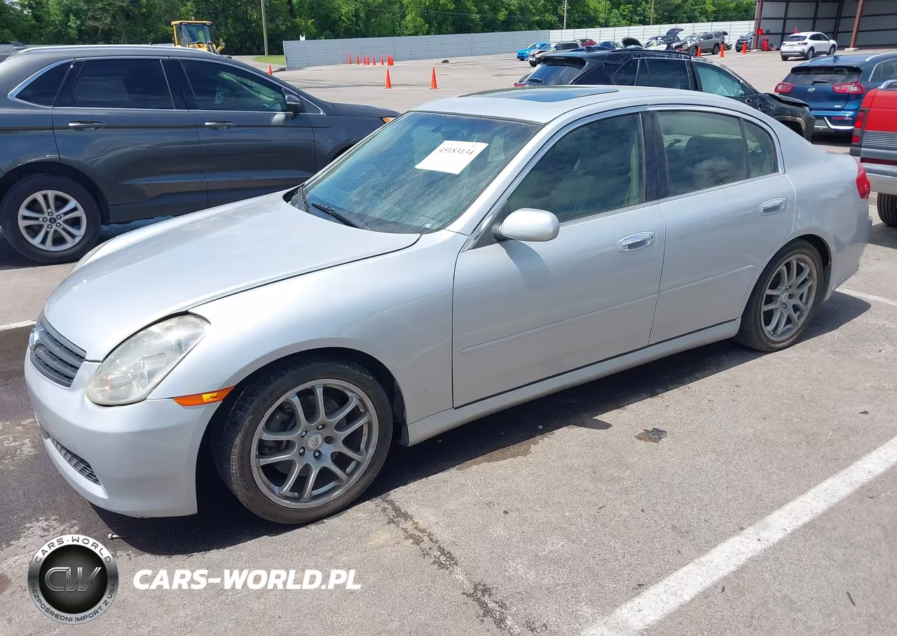 2005 Infiniti G35 VIN:JNKCV51E55M216267 - 2