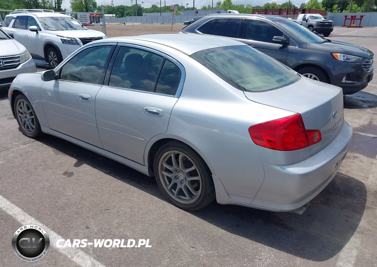 2005 Infiniti G35 VIN:JNKCV51E55M216267 - 3