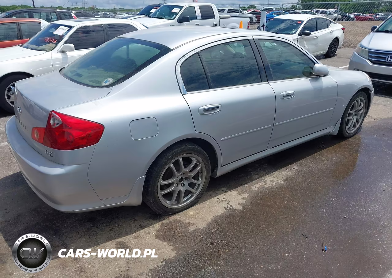 2005 Infiniti G35 VIN:JNKCV51E55M216267 - 4