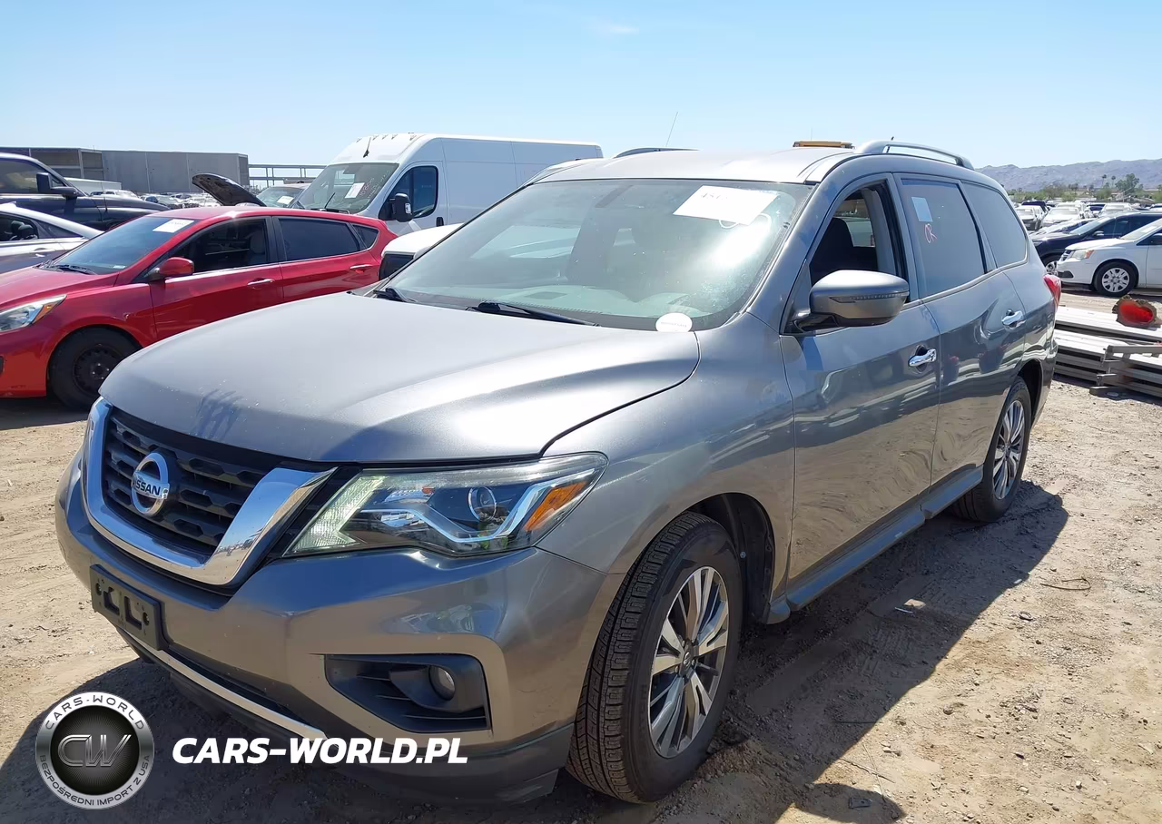 2018 Nissan Pathfinder Sv VIN:5N1DR2MN2JC607022 - 2