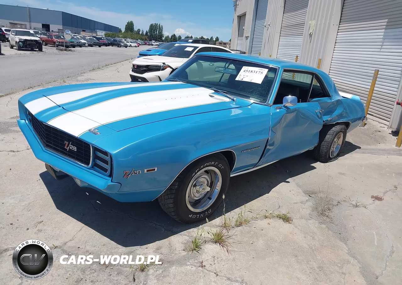1969 Chev Camaro VIN:124379N695730 - 2
