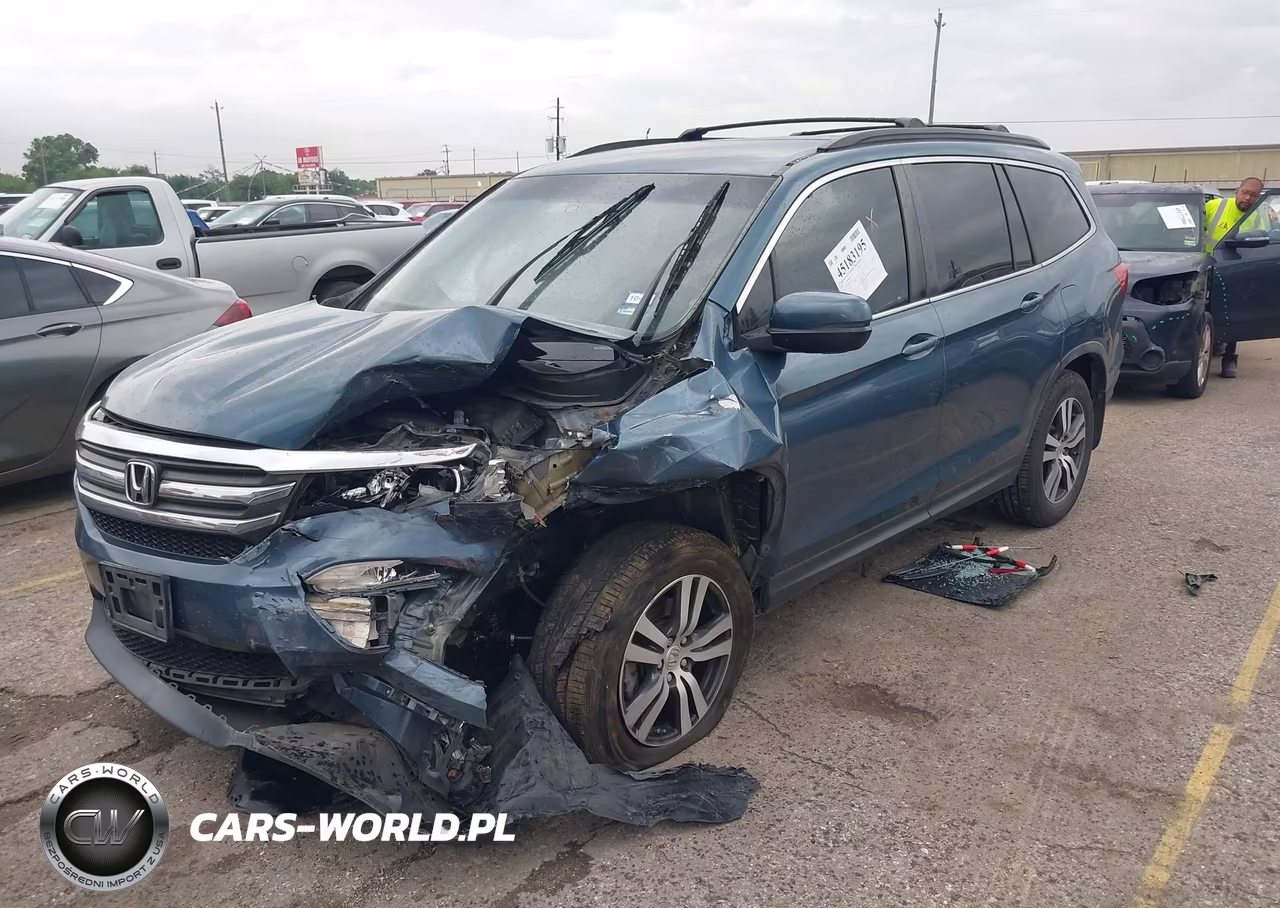 2018 Honda Pilot Ex VIN:5FNYF5H38JB022053 - 2