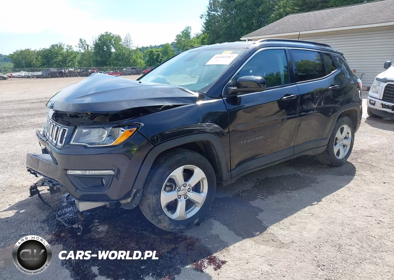 2021 Jeep Compass Latitude Fwd VIN:3C4NJCBB1MT552988 - 2