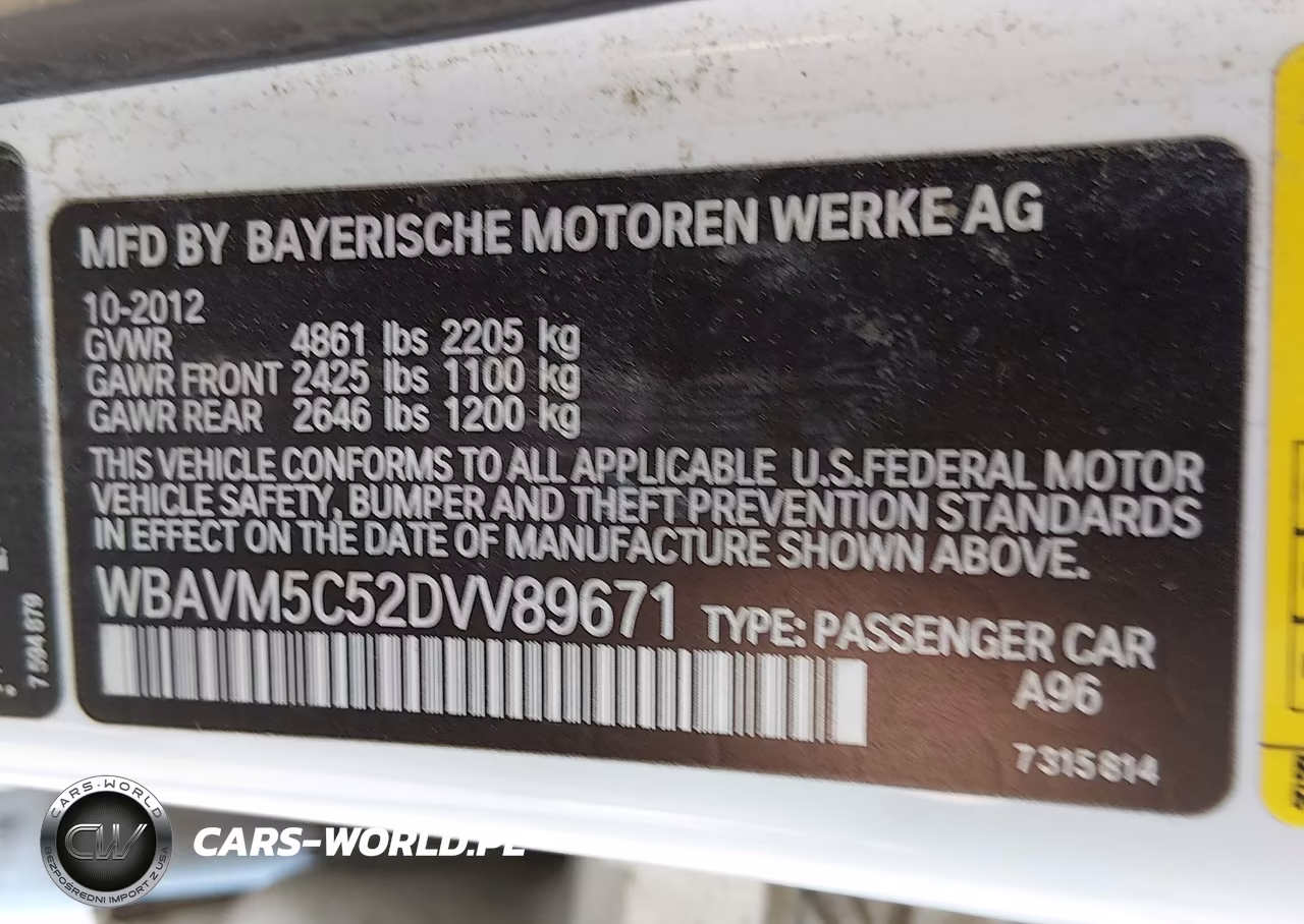 2013 BMW X1 xDrive35I VIN:WBAVM5C52DVV89671 - 9