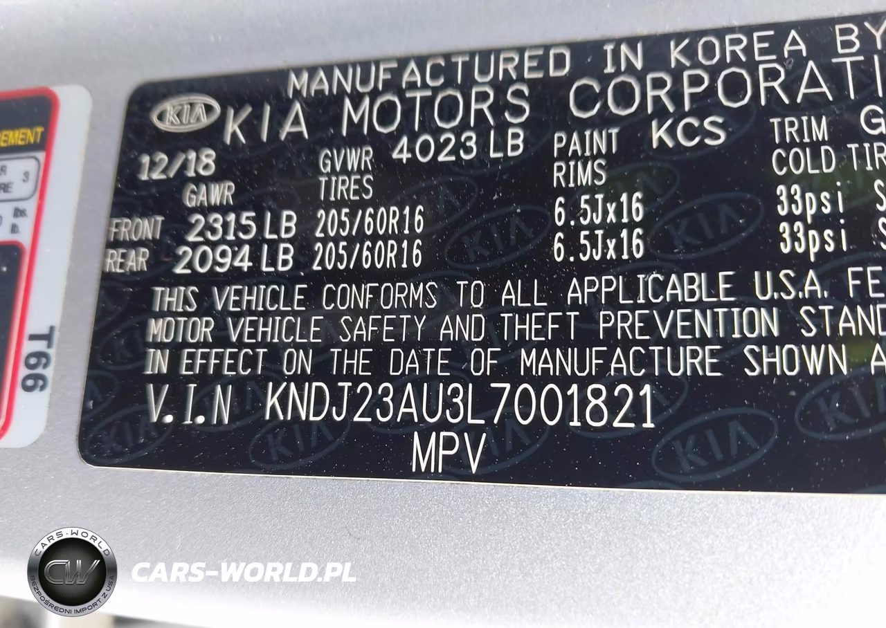 2020 Kia Soul Lx VIN:KNDJ23AU3L7001821 - 9