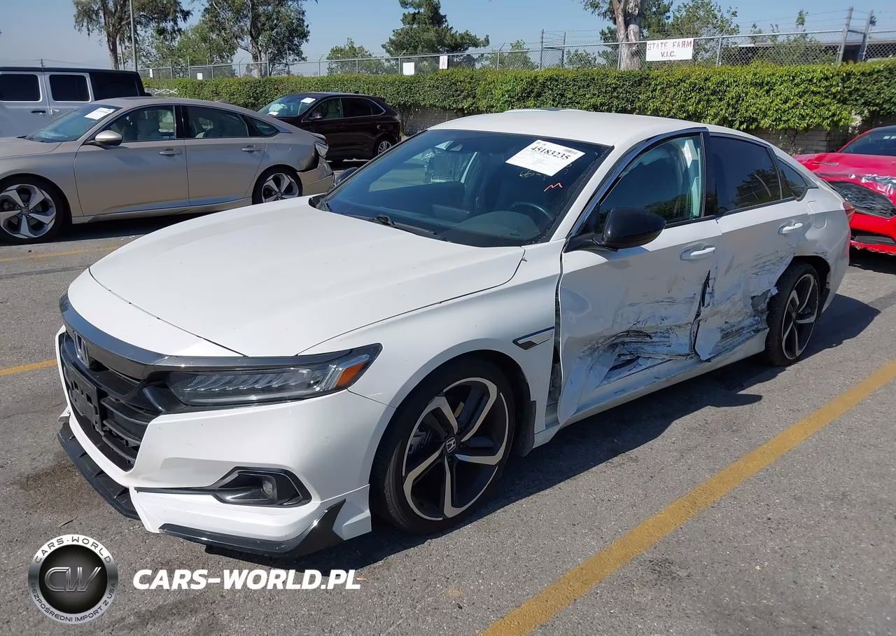 2021 Honda Accord Sport VIN:1HGCV1F32MA046940 - 2