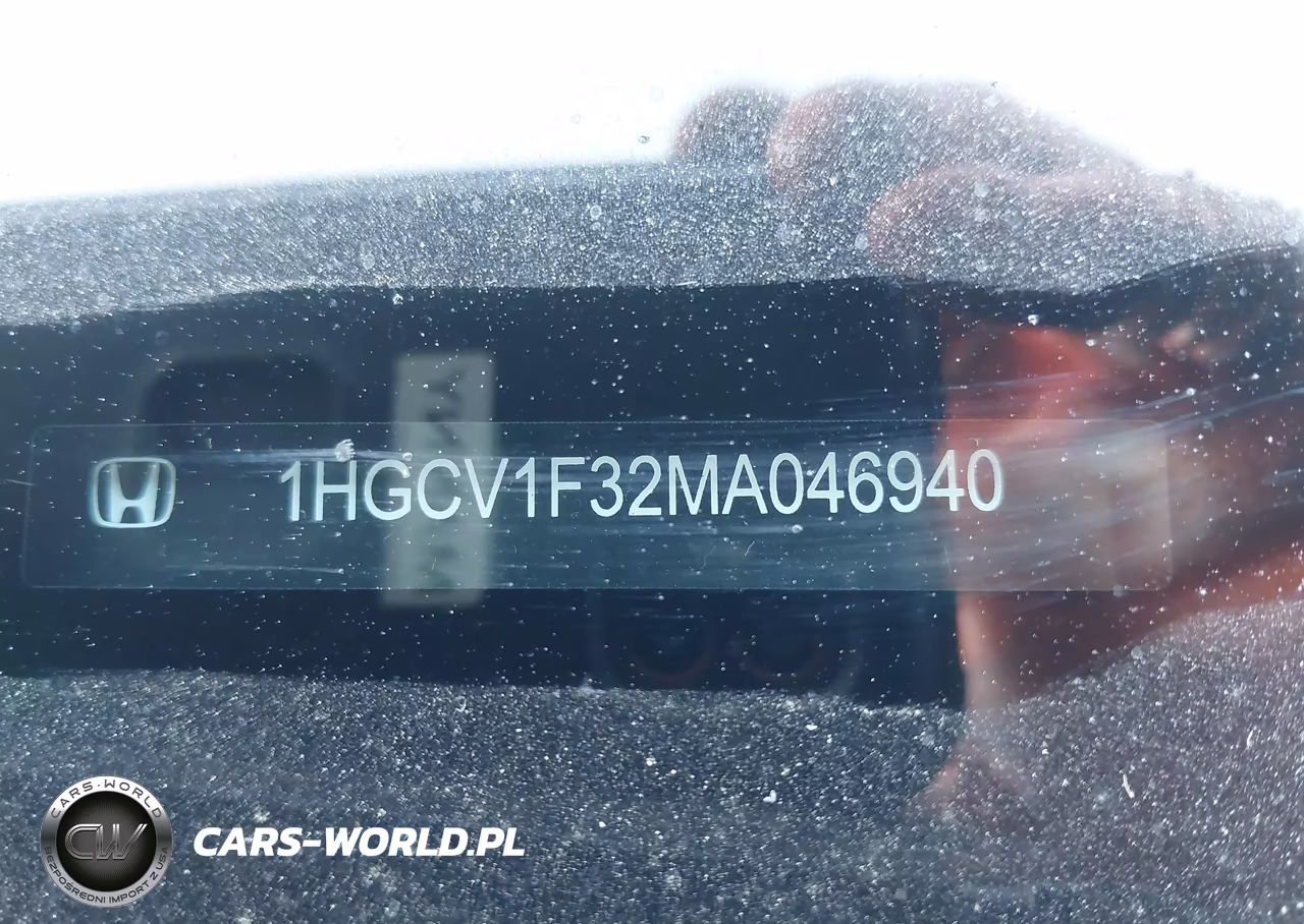 2021 Honda Accord Sport VIN:1HGCV1F32MA046940 - 9