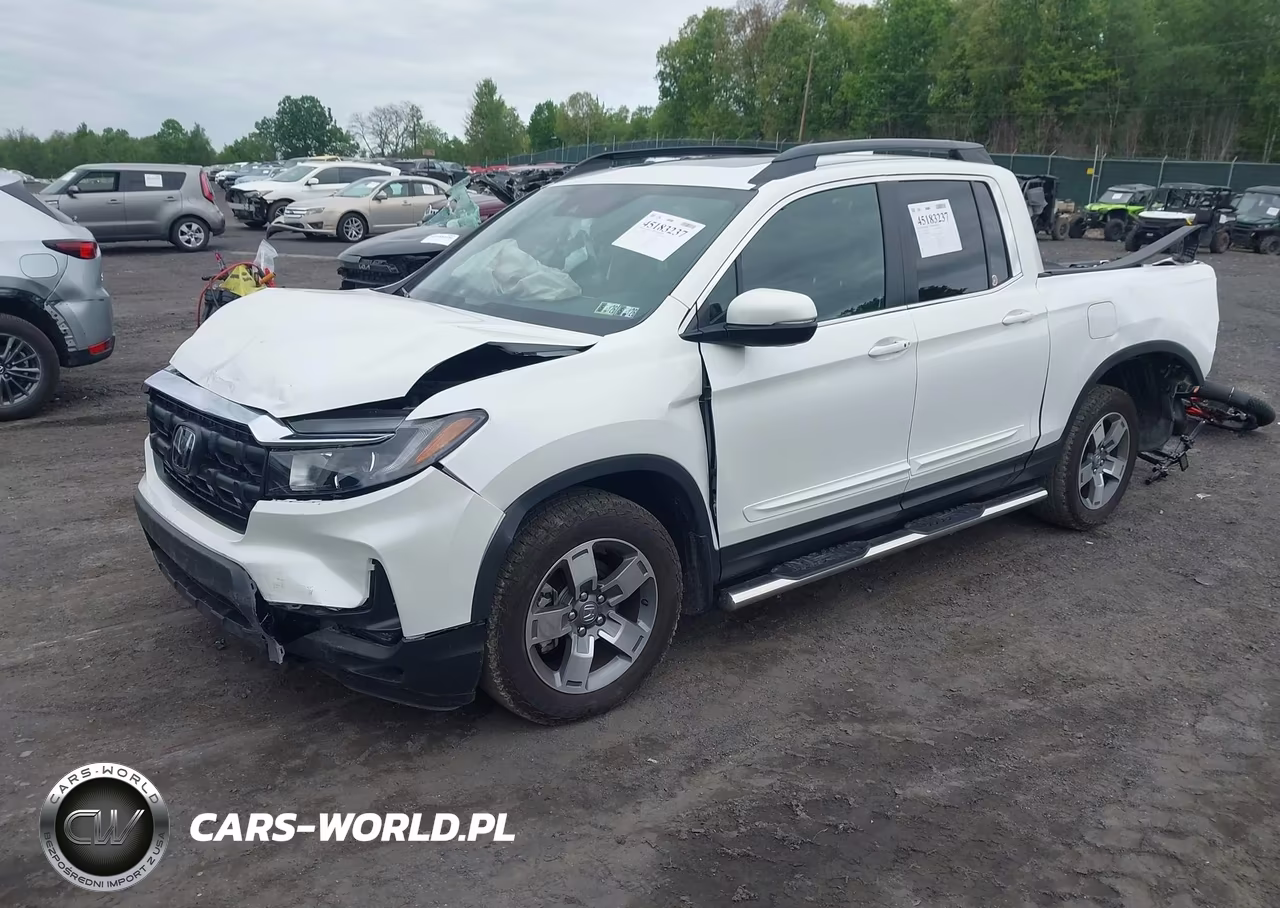 2025 Honda Ridgeline Rtl VIN:5FPYK3F58SB000907 - 2
