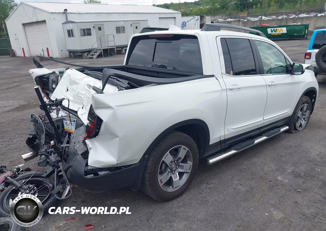 2025 Honda Ridgeline Rtl VIN:5FPYK3F58SB000907 - 4