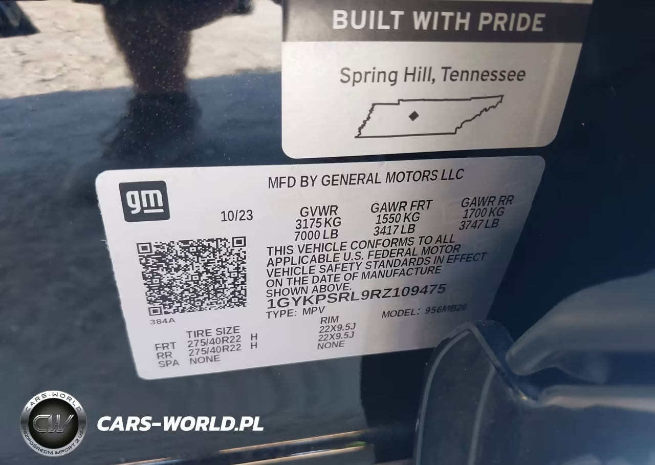 2024 Cadillac Lyriq Luxury W-1Se VIN:1GYKPSRL9RZ109475 - 9
