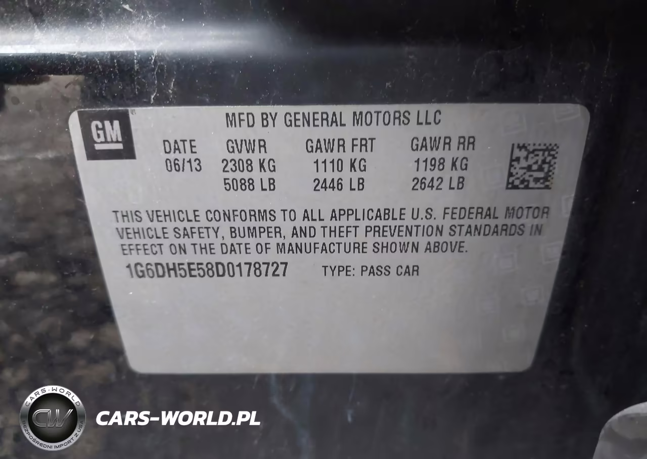 2013 Cadillac Cts Luxury VIN:1G6DH5E58D0178727 - 9