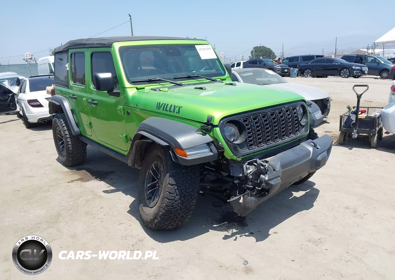 2025 Jeep Wrangler 4-Door Willys 4X4 – zdjęcie 1 z 16