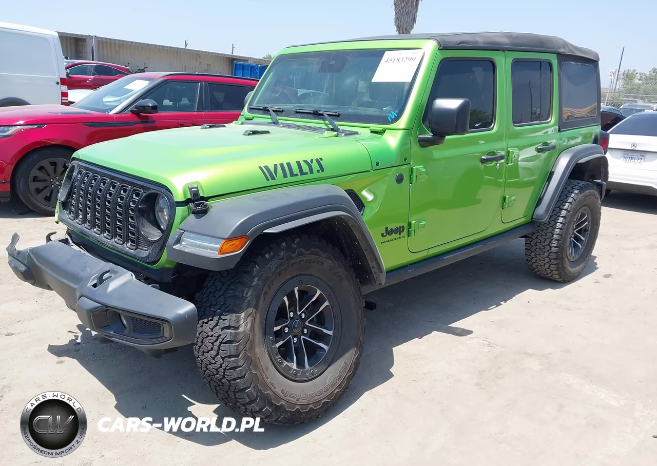 2025 Jeep Wrangler 4-Door Willys 4X4 VIN:1C4RJXDN4SW557044 - 2