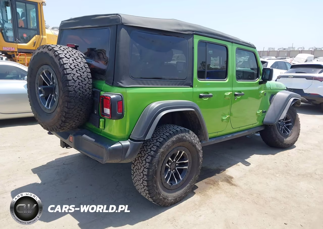2025 Jeep Wrangler 4-Door Willys 4X4 VIN:1C4RJXDN4SW557044 - 4
