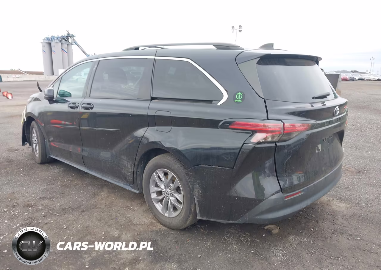 2022 Toyota Sienna Le VIN:5TDKRKECXNS087021 - 3