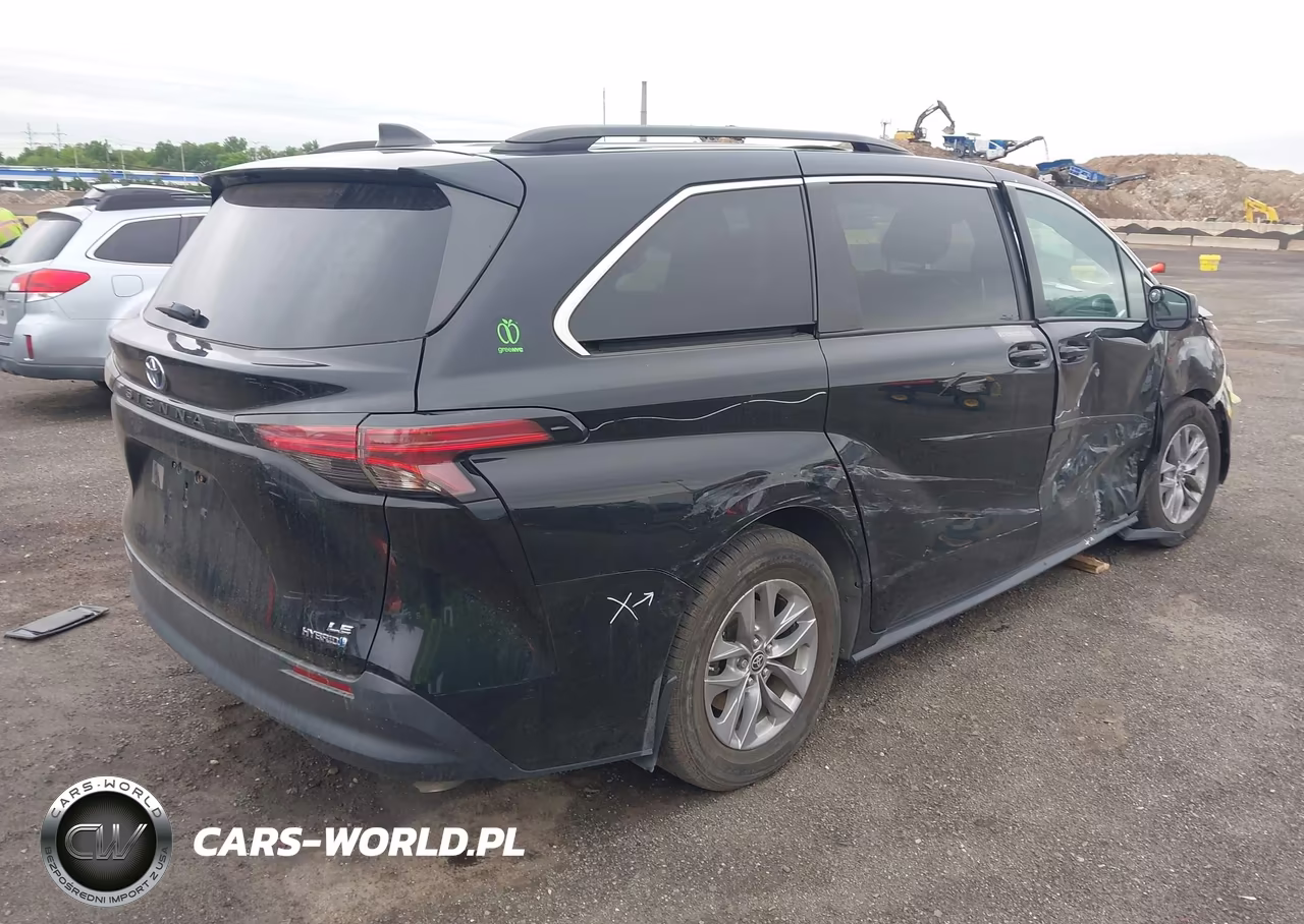 2022 Toyota Sienna Le VIN:5TDKRKECXNS087021 - 4