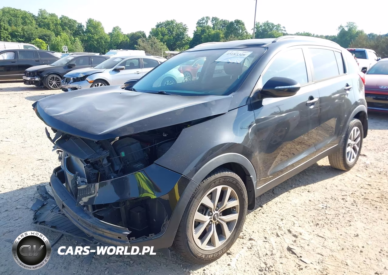 2014 Kia Sportage Lx VIN:KNDPB3AC0E7585955 - 2